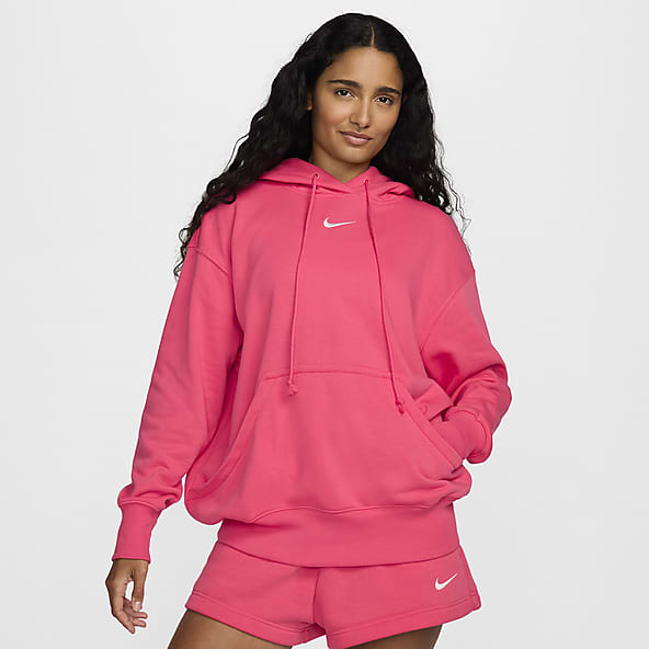 Nike rosa hoodie on sale